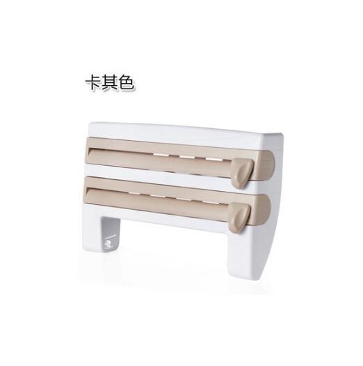 4-In-1 Kitchen Roll Holder Dispenser Kitchen Foil Film Wrap Tissue Paper 4 IN 1 Kitchen Roll Holder Dispenser - Image 5
