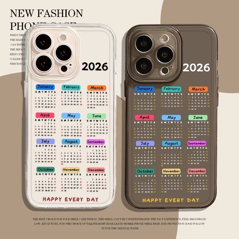 Desk Calendar Compatible New Year 17 Pro Phone Case 1312 - Image 6