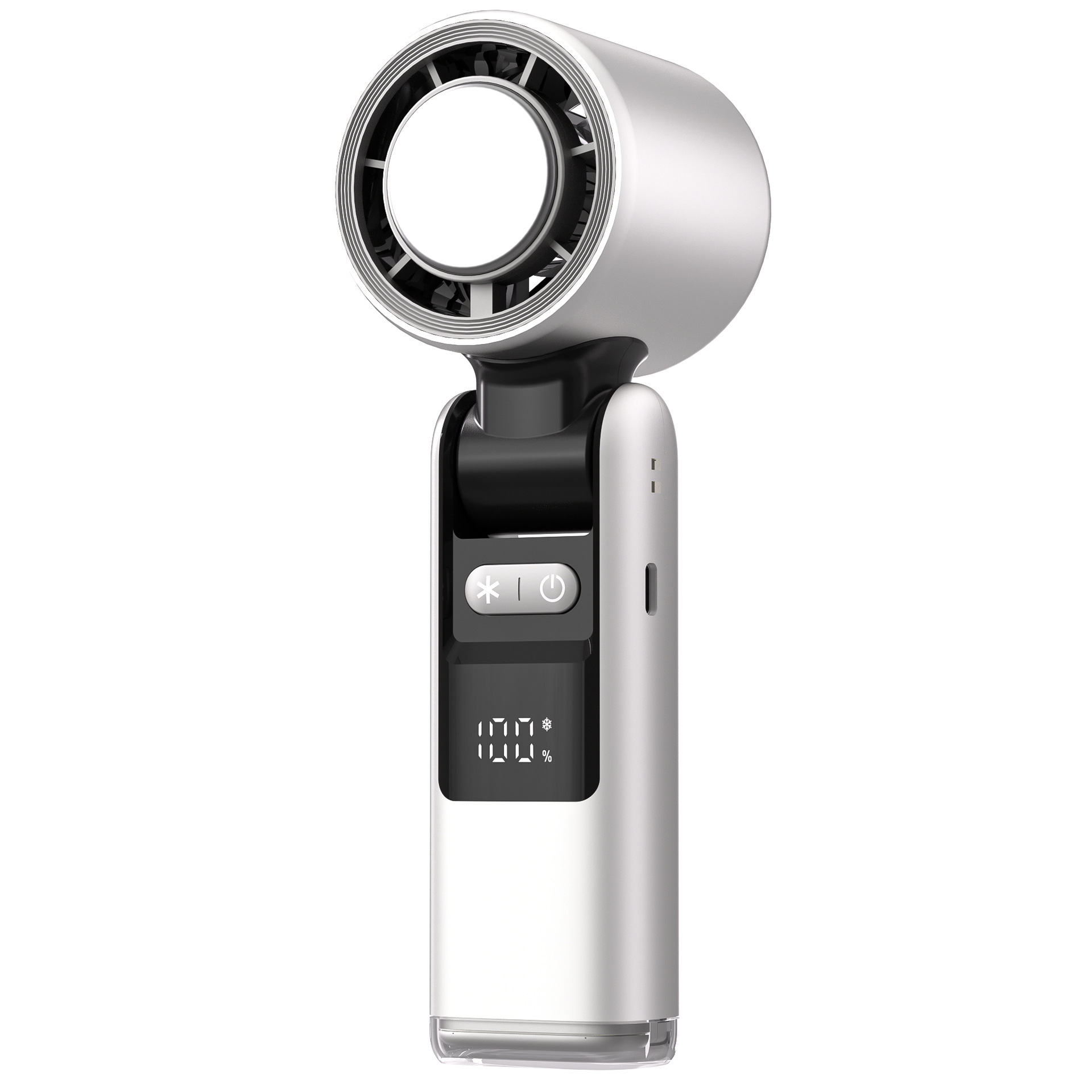 Turbos Chilled Ice Sensation Cold Fan Super Mini Turbos Speed Fan USB Powered Digital Display For Outdoor Camping Travel - Image 10